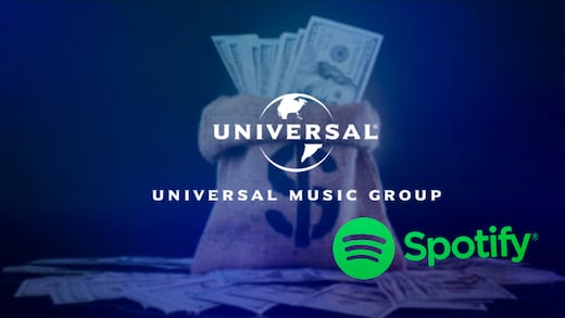 Universal Music venderá 50% de su participación en Spotify