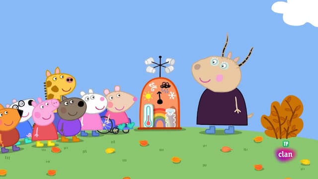 Peppa Pig por Día del Hombre del Tiempo