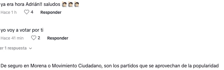 Usuarios hablan del video de Adrián Uribe lanzándose a la política.