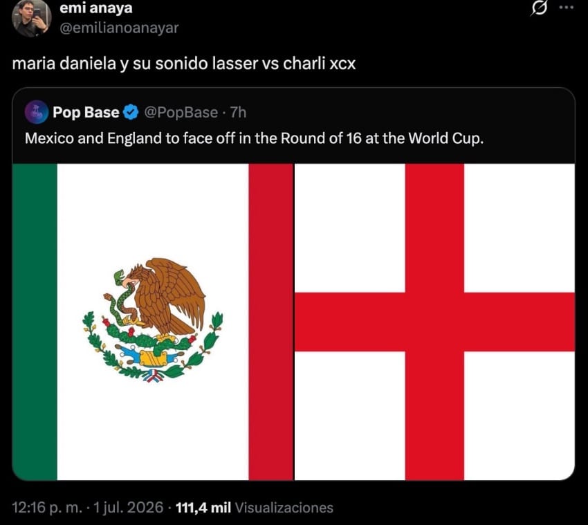 Memes del partido entre México vs Inglaterra del Mundial 2026