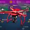 Vuelo de United impacta un dron rojo brillante a 3,000 pies de altura