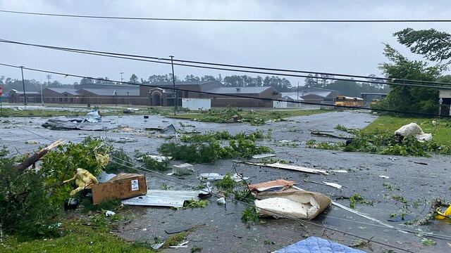 Tormenta Tropical Claudette dejó graves daños en si paso por Alabama