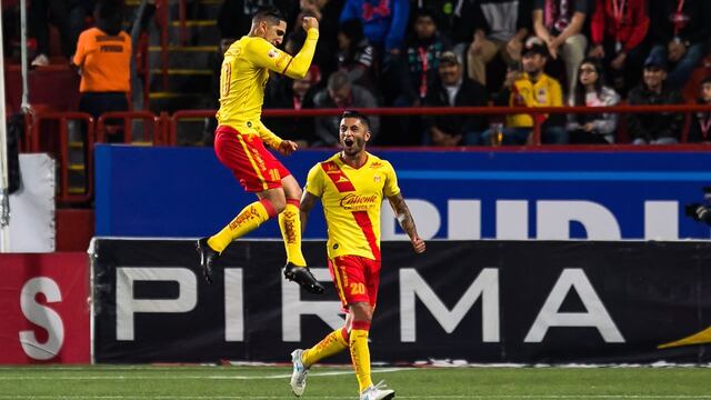 Valdés salta tras su gol.