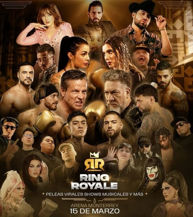 Carlos Trejo vs Alfredo Adame: horario y dónde ver su pelea en Ring Royale 2026