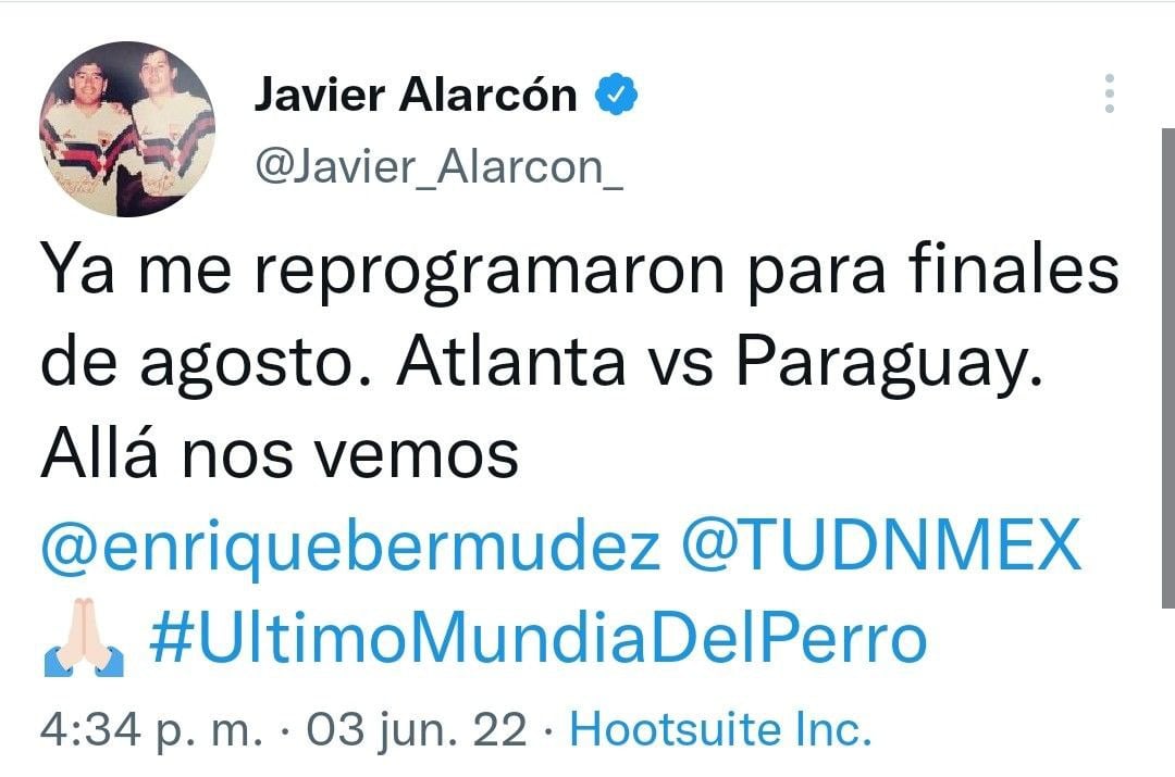 Javier Alarcón con Covid-19