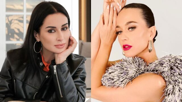 Tina Kandelaki y Katy Perry