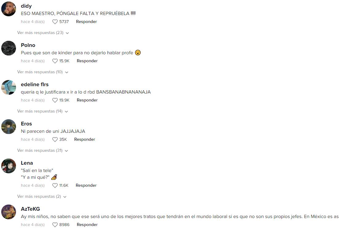 Reacciones al profesor que regaña a su alumna que no entregó la tarea por comprar boletos de RBD