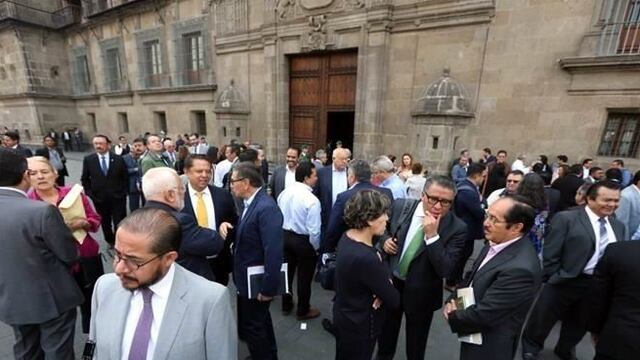 Superdelegados en Palacio Nacional