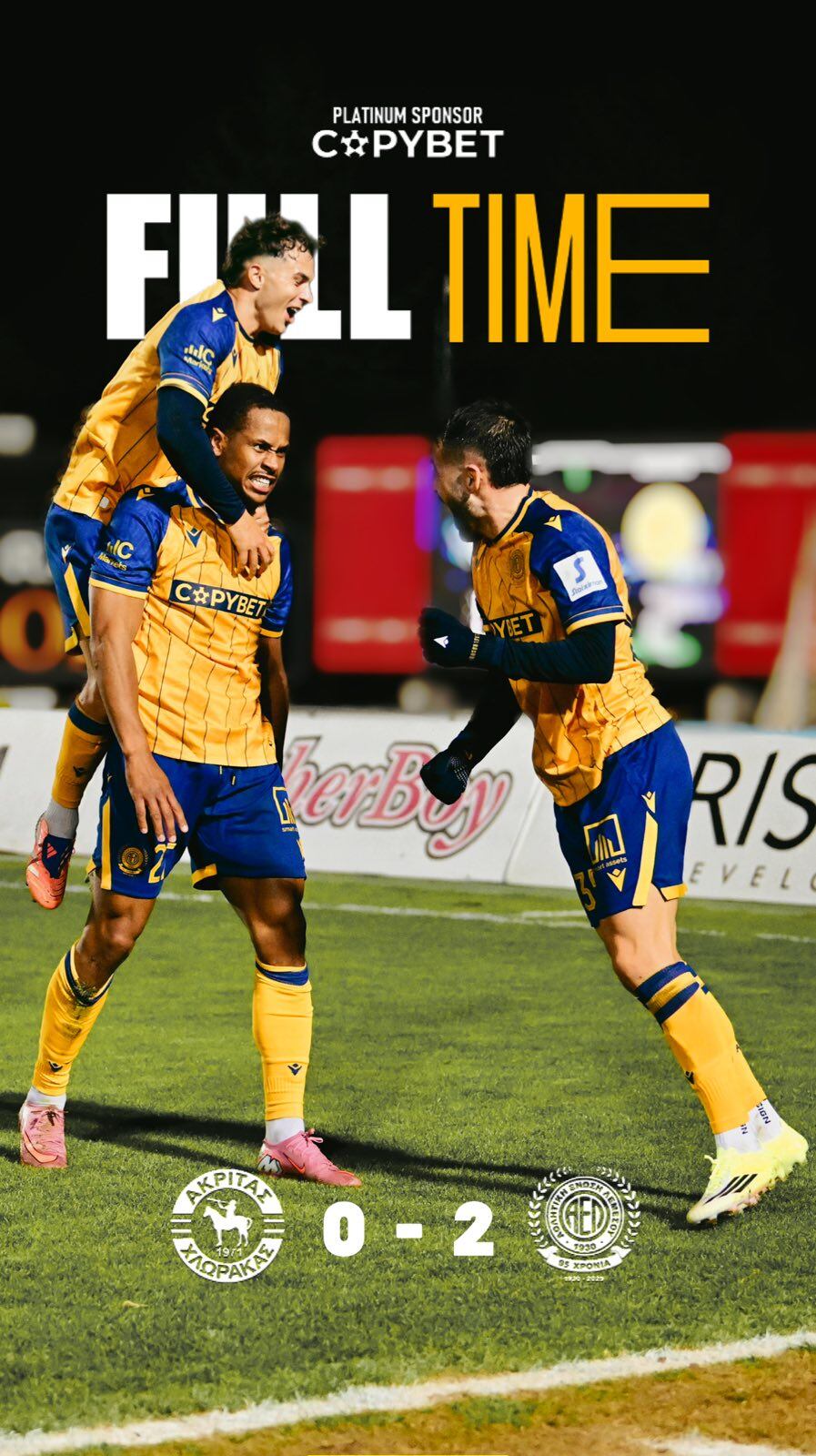 Akritas Chlorakas vs AEL Limassol