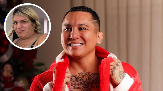 Edwin Luna se muestra en calzón navideño, pero solo levanta lástimas.