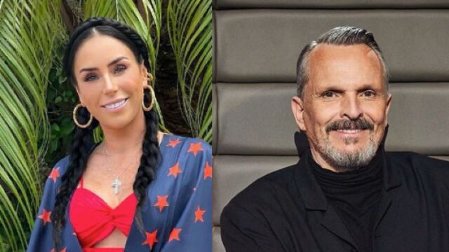 Inés Gómez Mont y Miguel Bosé