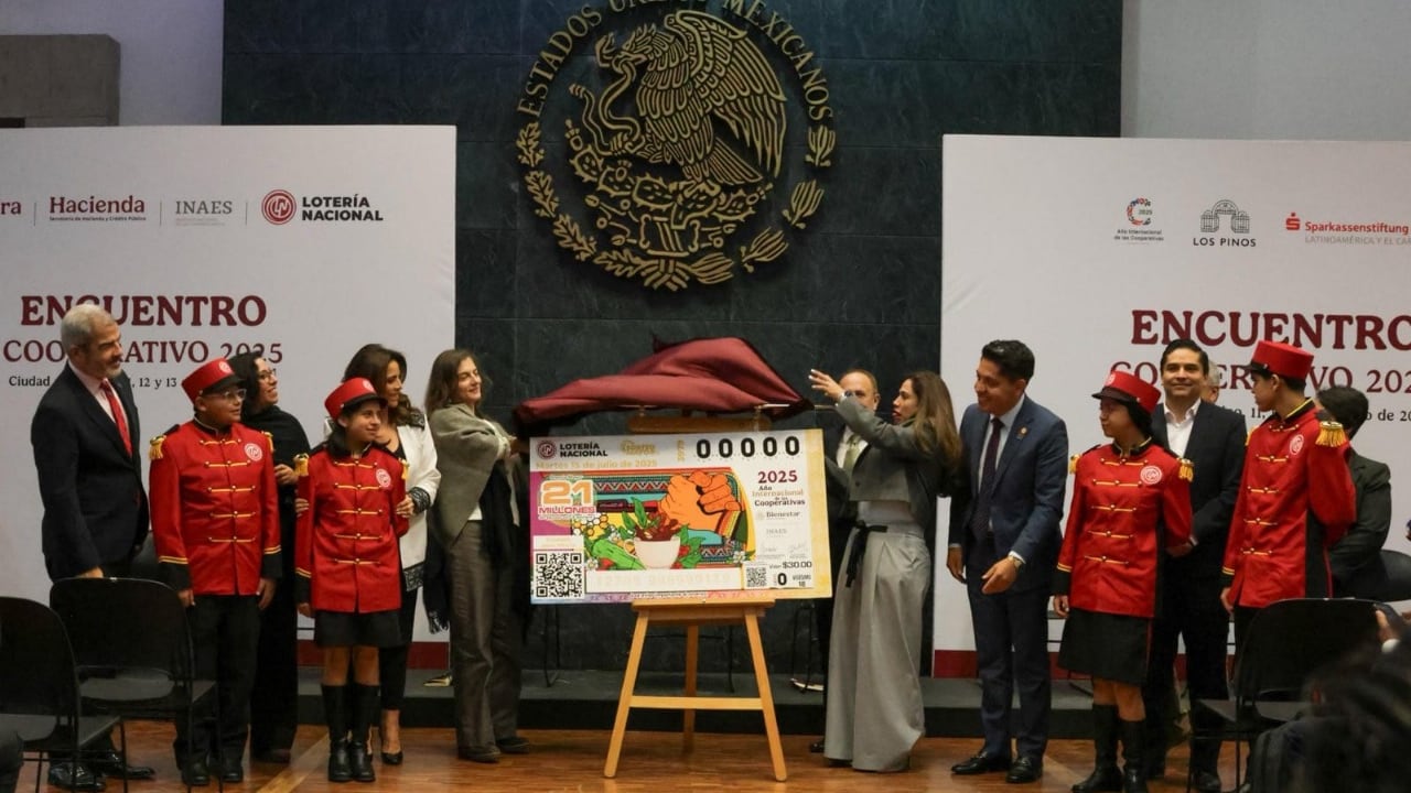 Lotería Nacional reconoce relevancia social del Día Internacional de las Cooperativas