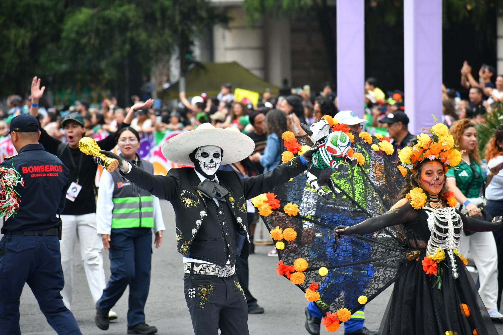 Así se vivió el Desfile Mundialista en Paseo de la Reforma, CDMX