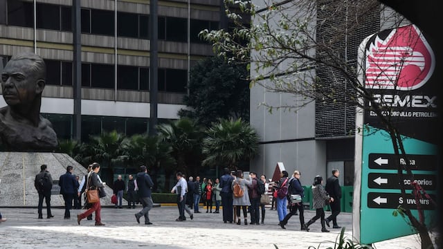Inmediaciones de la Torre Pemex