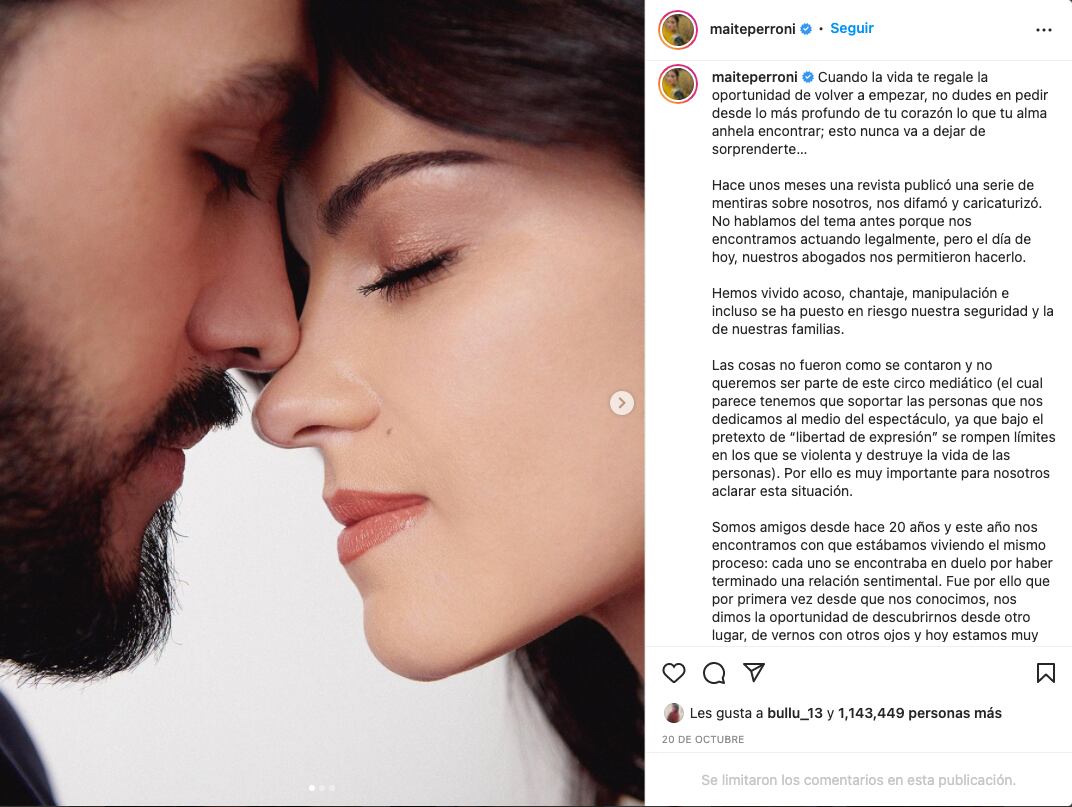 Maite Perroni y Andrés Tovar