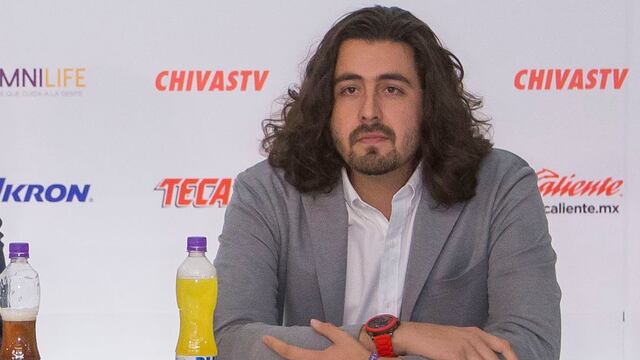 Amaury Vergara en conferencia de prensa.