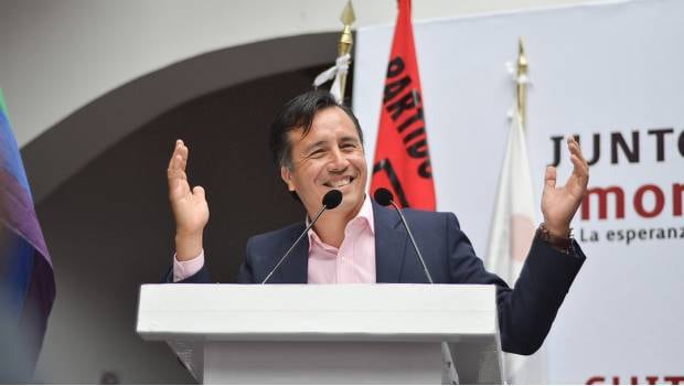 Cuitláhuac García Jiménez, gobernador de Veracruz