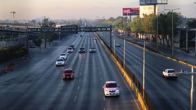 Reducción de carriles en Circuito Interior por obras
