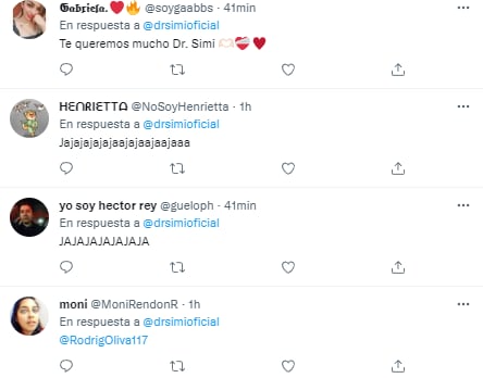 Reacciones al anuncio del Dr. Simi anunciando que irá al concierto de Rammstein