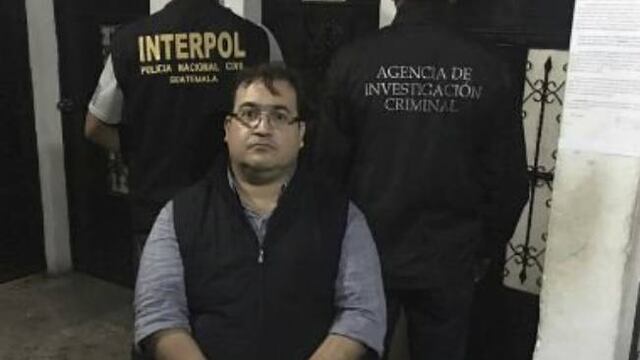 Javier Duarte... detenido