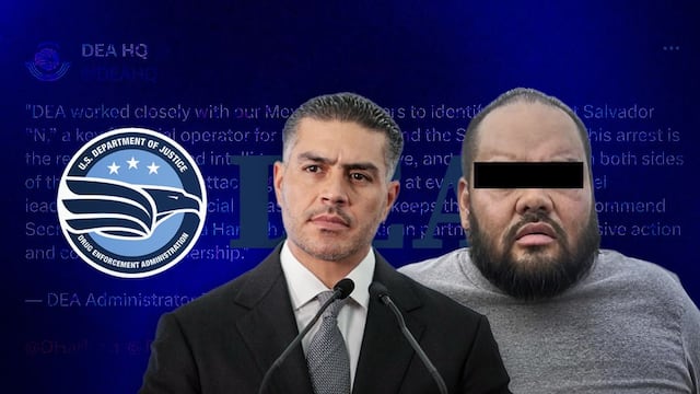 DEA felicita a Harfuch y al gobierno de México por captura de operador de Los Chapitos