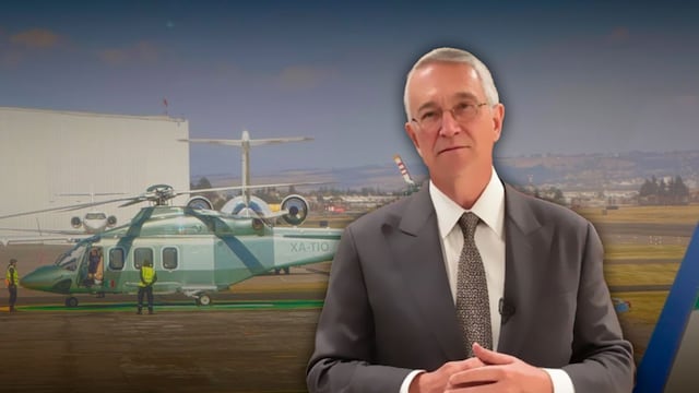 Ricardo Salinas Pliego presume nuevo helicóptero Leonardo AW139