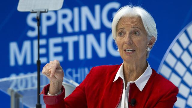 Christine Lagarde. Visita México.