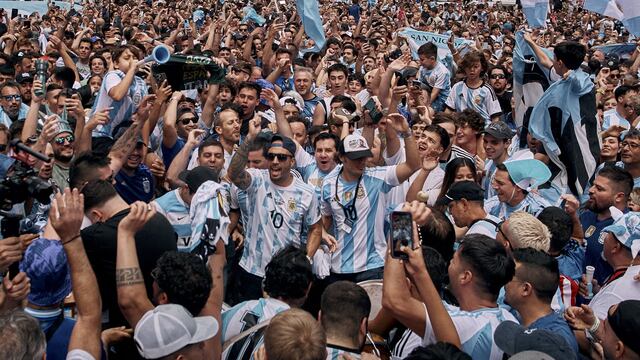 Fans argentinos