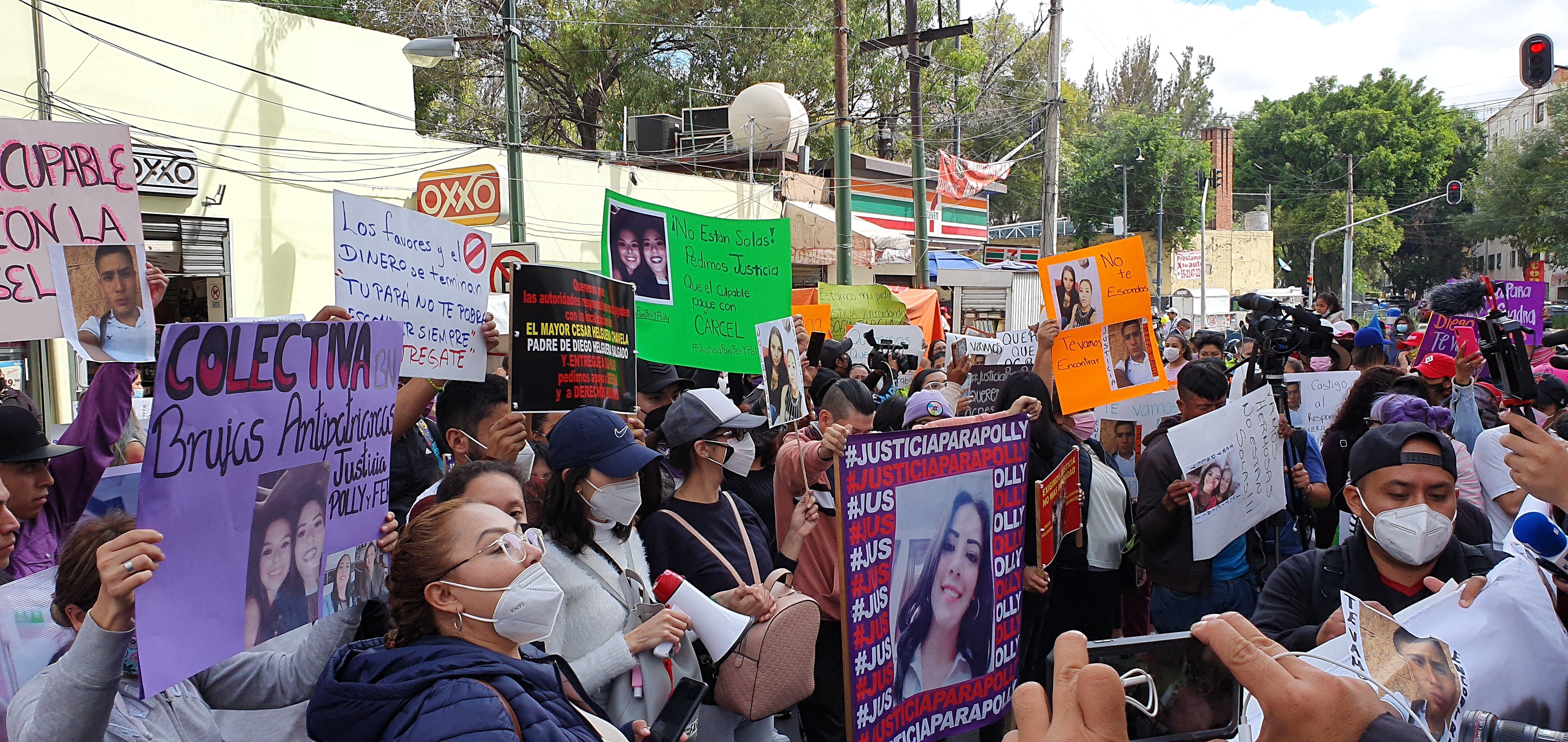 Protesta en la Fiscalía