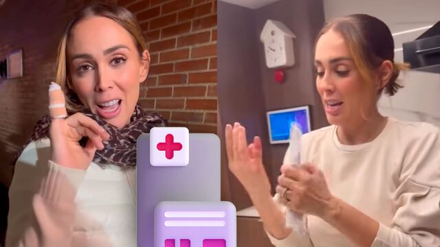 Jacqueline Bracamontes sufrió un accidente doméstico