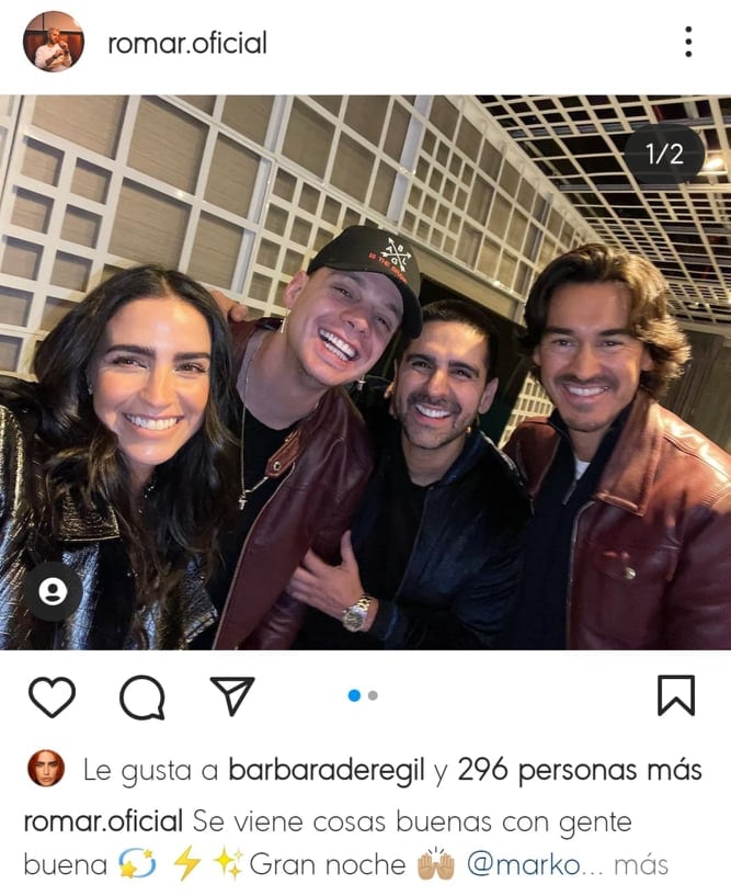 Bárbara de Regil y Marko Música.