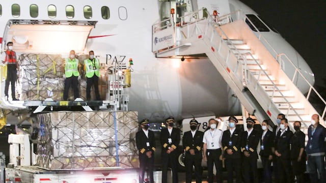 Llegada de vuelo a México