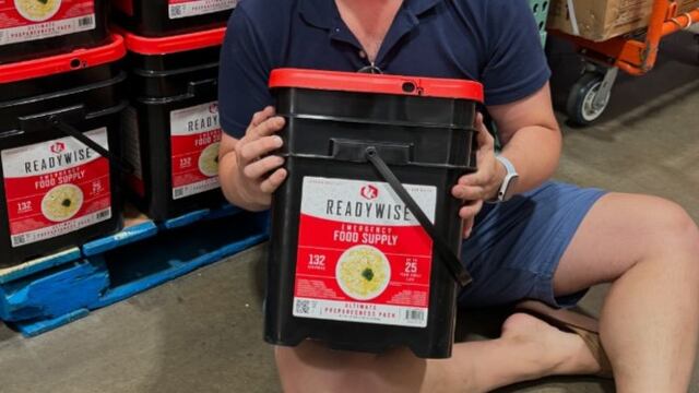 Costco vende cubeta de comida para el día del fin del mundo a este increíble precio
