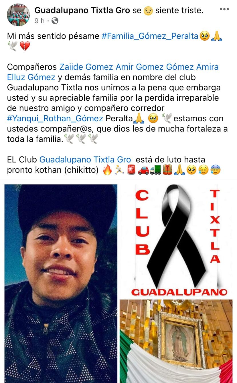 Normalista que murió