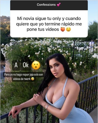 Confiesa a Jailyne Ojeda que sus videos son usados para terminar más rápido.