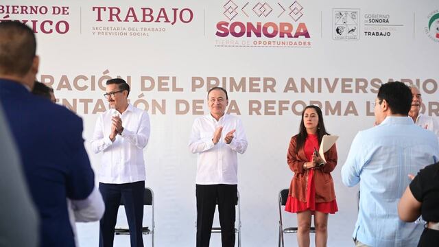 Es Sonora número uno en concertación de conflictos laborales