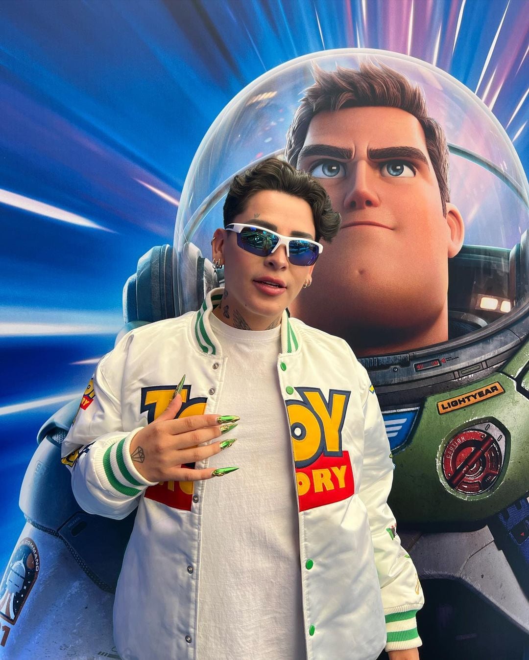Kunno en la premiere de 'Lightyear'