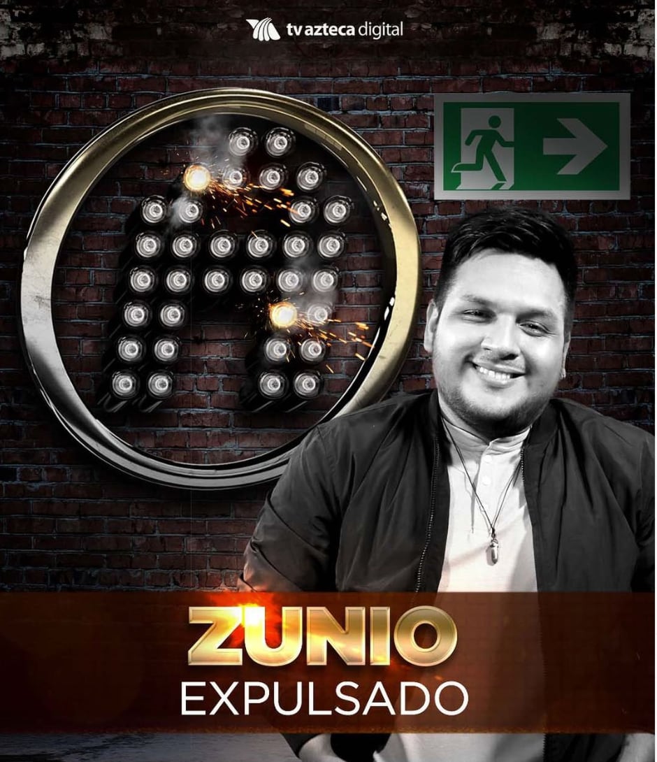 Zunio, alumno expulsado de La Academia