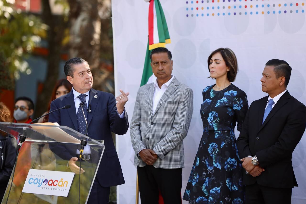 Giovani Gutiérrez, alcalde de Coyoacán