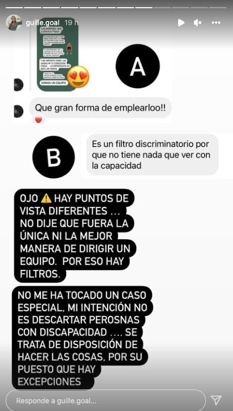 Pide hacer burpees para vacante de contador
