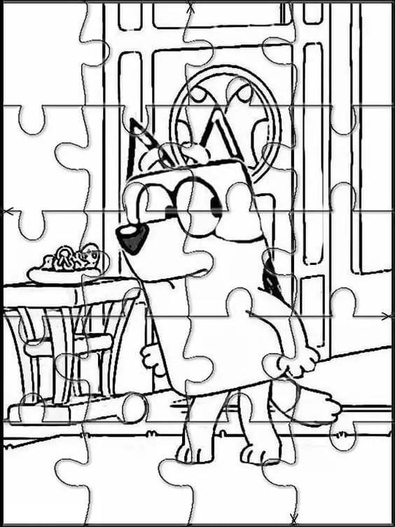 Rompecabezas de Bluey