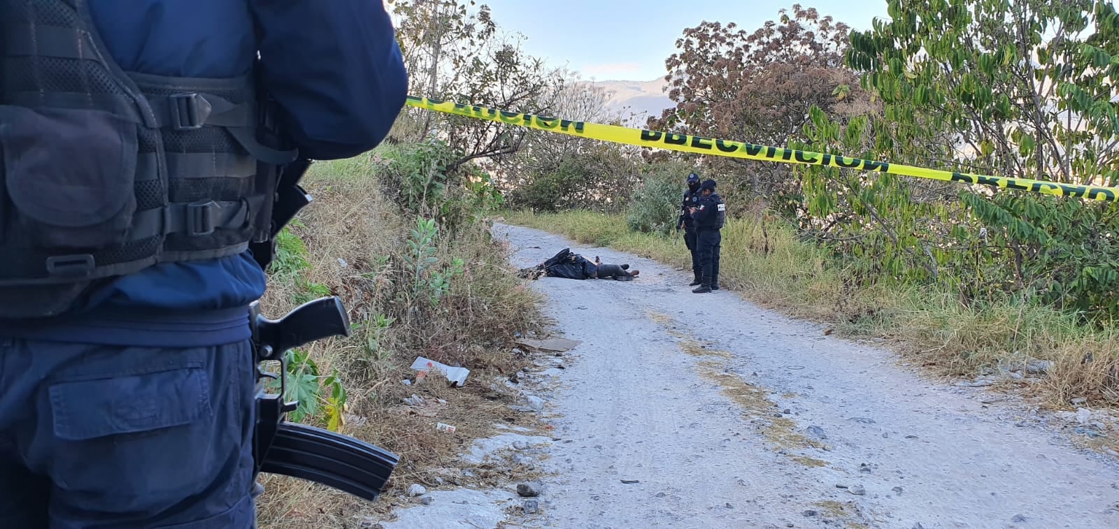 Cuerpos encontrados en libramiento viejo a Tixtla, Guerrero