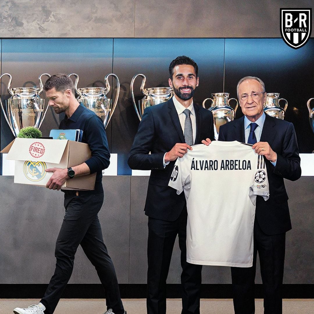 Meme de la salida de Xabi Alonso.