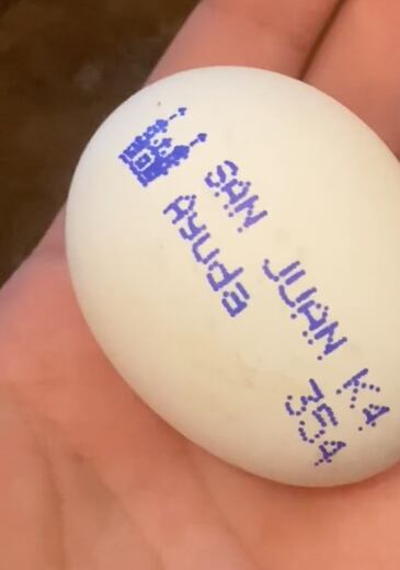 Huevo San Juan, ayuda