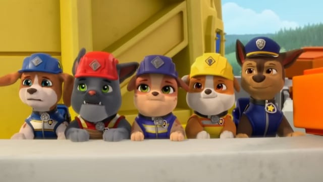 Rubble y Chase salvan al Sr. McTortuga