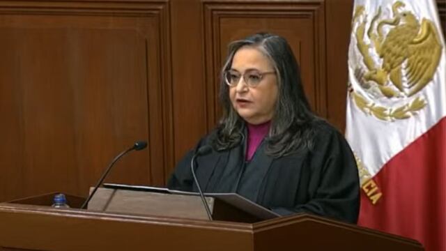 Norma Piña tunde a la reforma al Poder Judicial en su informe de la SCJN