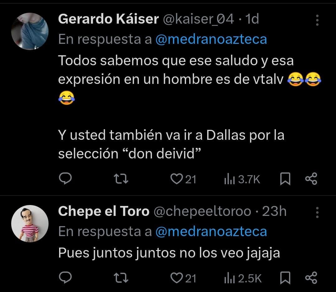 Comentarios de la relación entre Luis Malagón y Roberto Alvarado.