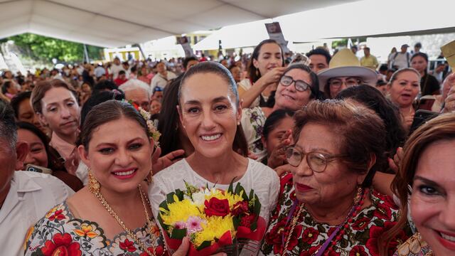 Claudia Sheinbaum en Yucatán