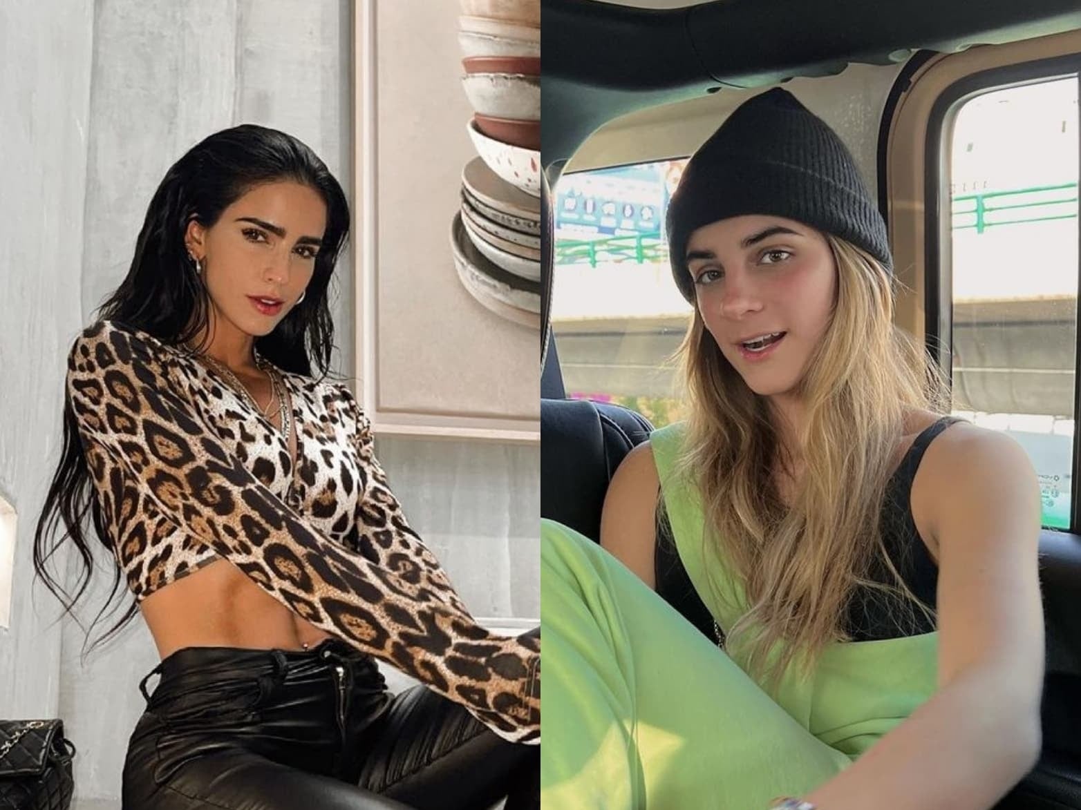 Bárbara de Regil y Mar de Regil.