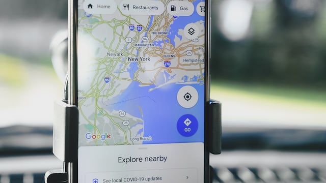 Google Maps en smartphone